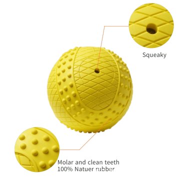 Ball Toys Innovations Tennis Gummi-Hundeball-Spielzeug